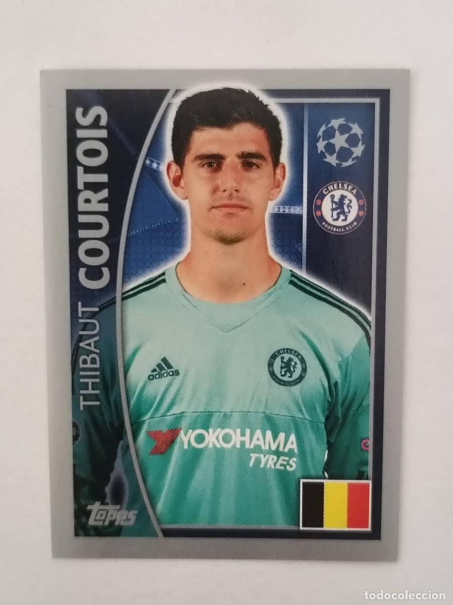 Cromos de F&uacute;tbol: #450 COURTOIS (CHELSEA) UEFA CHAMPIONS LEAGUE 2015/2016 TOPPS