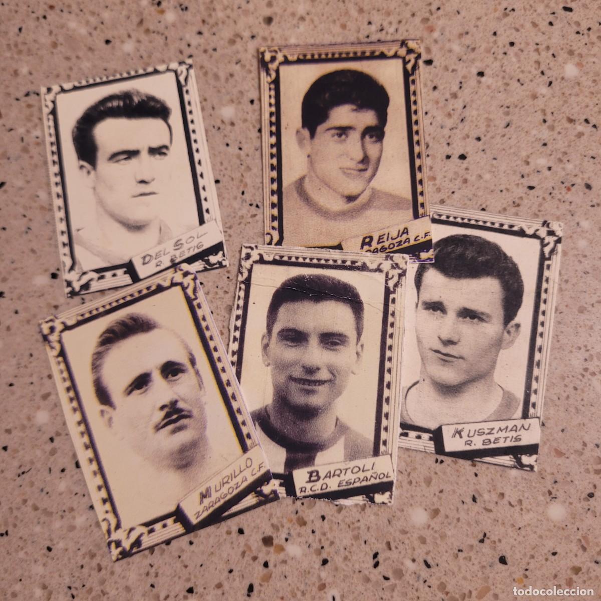 Cromos de F&uacute;tbol: LOTE 5 CROMOS DE FHER 1959. LEER COMENTARIOS