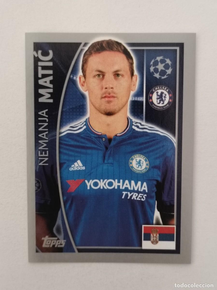 Cromos de F&uacute;tbol: #456 MATIC (CHELSEA) UEFA CHAMPIONS LEAGUE 2015/2016 TOPPS