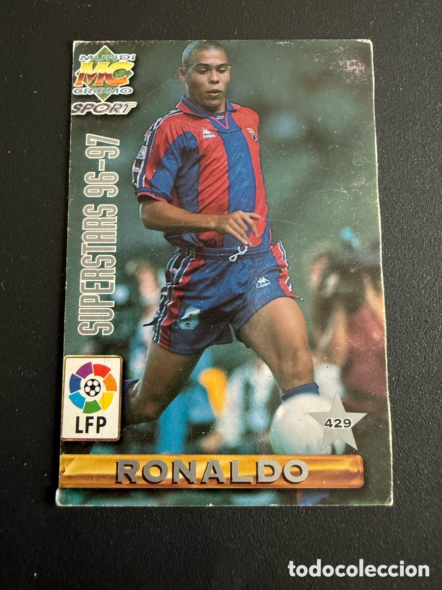 Cromos de F&uacute;tbol: MUNDICROMO 96-97. Superstars. RONALDO- GIOVANNI