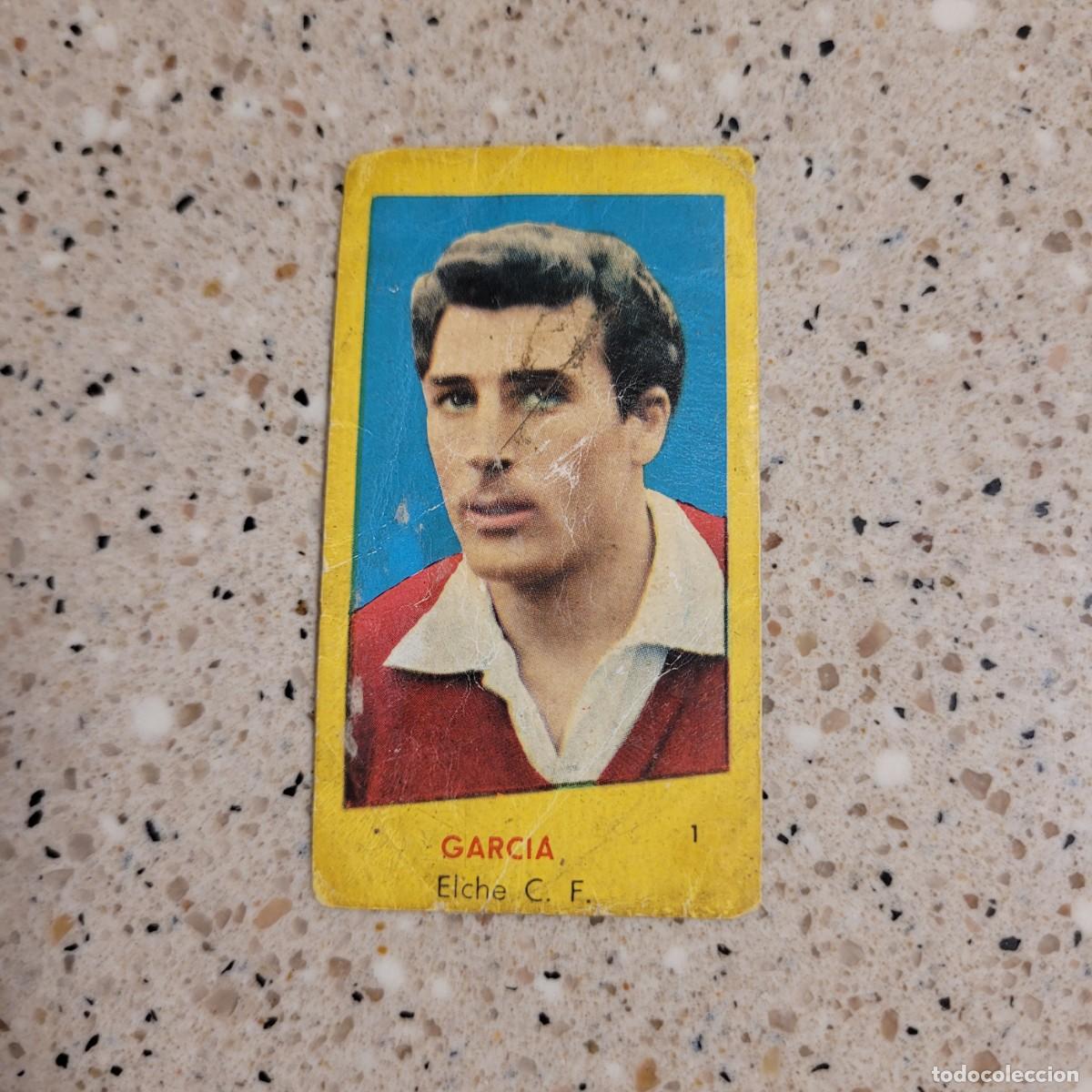 Fu&szlig;ball-Sticker: CROMO DE GARCIA DEL ELCHE. COLECCION CAMPEONES 1961