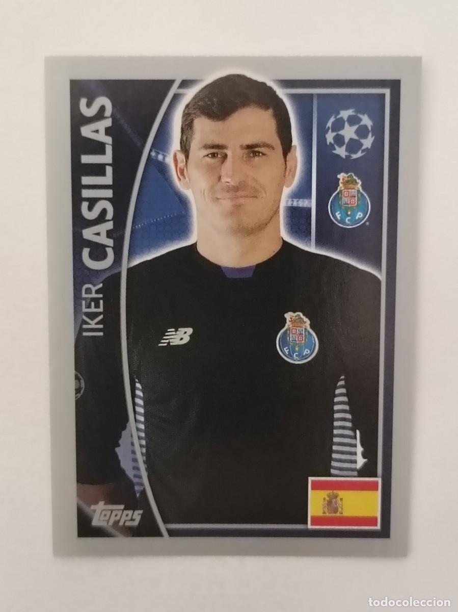 Cromos de F&uacute;tbol: #465 CASILLAS (OPORTO) UEFA CHAMPIONS LEAGUE 2015/2016 TOPPS