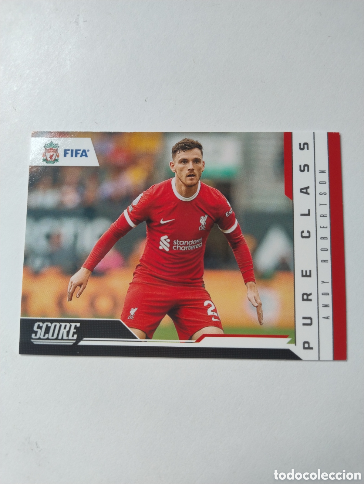 Cromos de F&uacute;tbol: 10 - Robertson - Liverpool - Panini Donruss FIFA 2023 - 2024 Pure Class