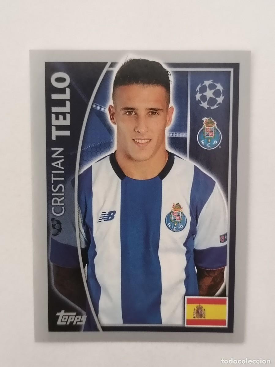Cromos de Futebol: #475 TELLO (OPORTO) UEFA CHAMPIONS LEAGUE 2015/2016 TOPPS