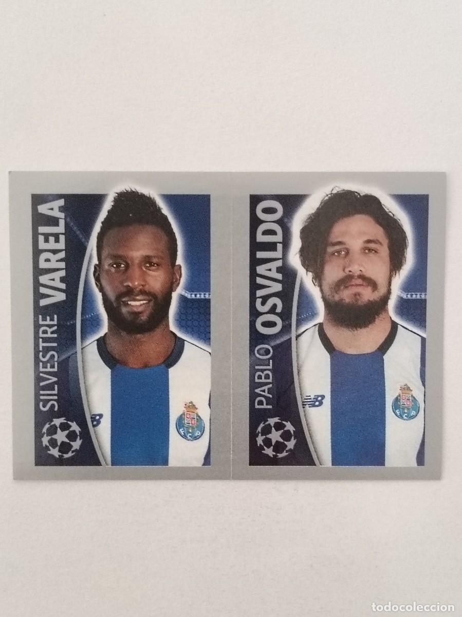 Cromos de F&uacute;tbol: #478 VARELA-OSVALDO (OPORTO) UEFA CHAMPIONS LEAGUE 2015/2016 TOPPS