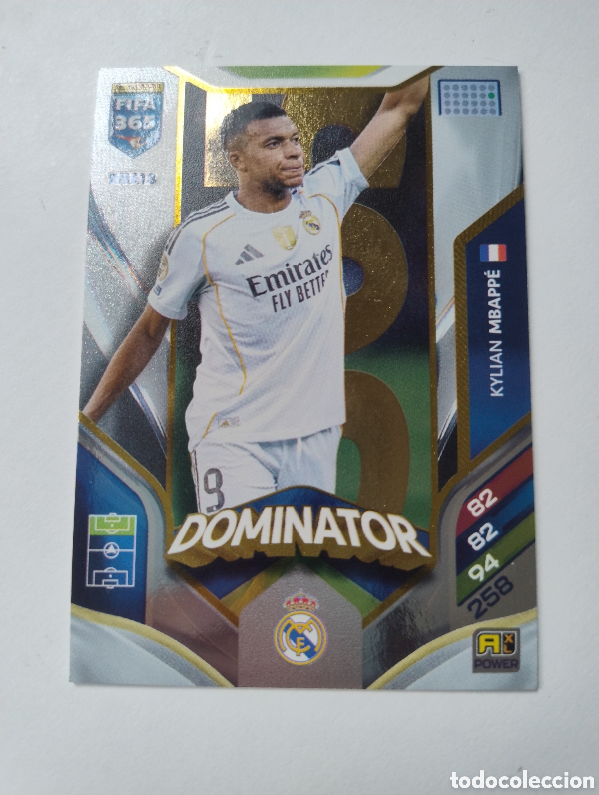 Cromos de F&uacute;tbol: RMA 18 - Mbappe - Real Madrid - Adrenalyn XL FIFA 365 2026