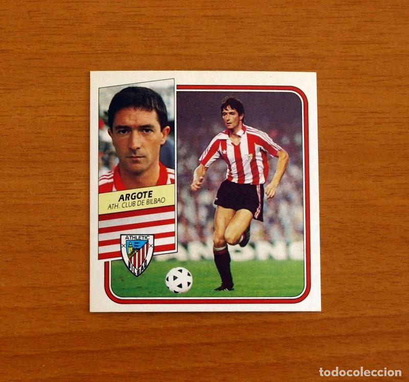 Cromos de F&uacute;tbol: Athletic de Bilbao - Argote - Ediciones Este Liga 1989-1990, 89-90 - Nunca pegado
