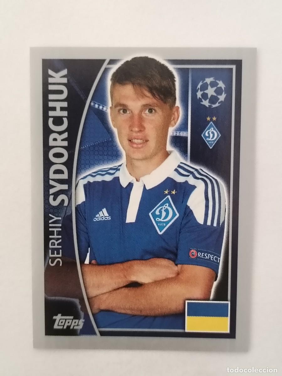 Cromos de F&uacute;tbol: #486 SYDORCHUK (DINAMO KIEV) UEFA CHAMPIONS LEAGUE 2015/2016 TOPPS