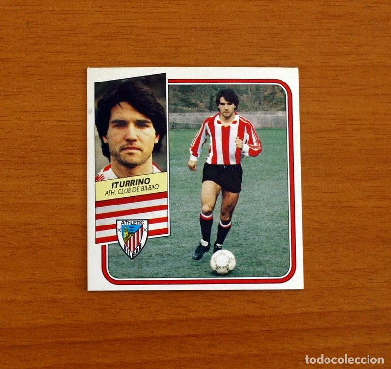 Cromos de F&uacute;tbol: Athletic de Bilbao - Fichaje N&ordm; 2 - Iturrino - Ediciones Este Liga 1989-1990, 89-90 - Nunca pegado