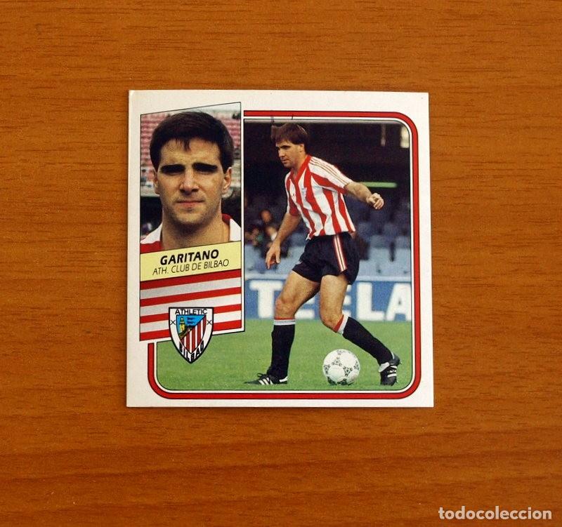 Cromos de F&uacute;tbol: Athletic de Bilbao - Garitano - Ediciones Este Liga 1989-90, 89-90 - Nunca pegado