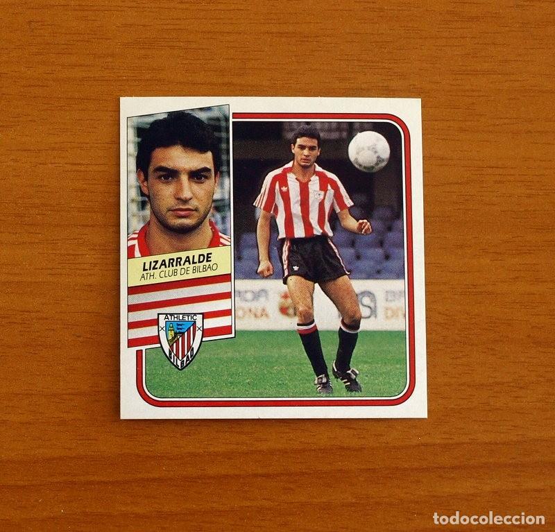 Cromos de F&uacute;tbol: Athletic de Bilbao - Lizarralde - Ediciones Este Liga 1989-1990, 89-90 - Nunca pegado