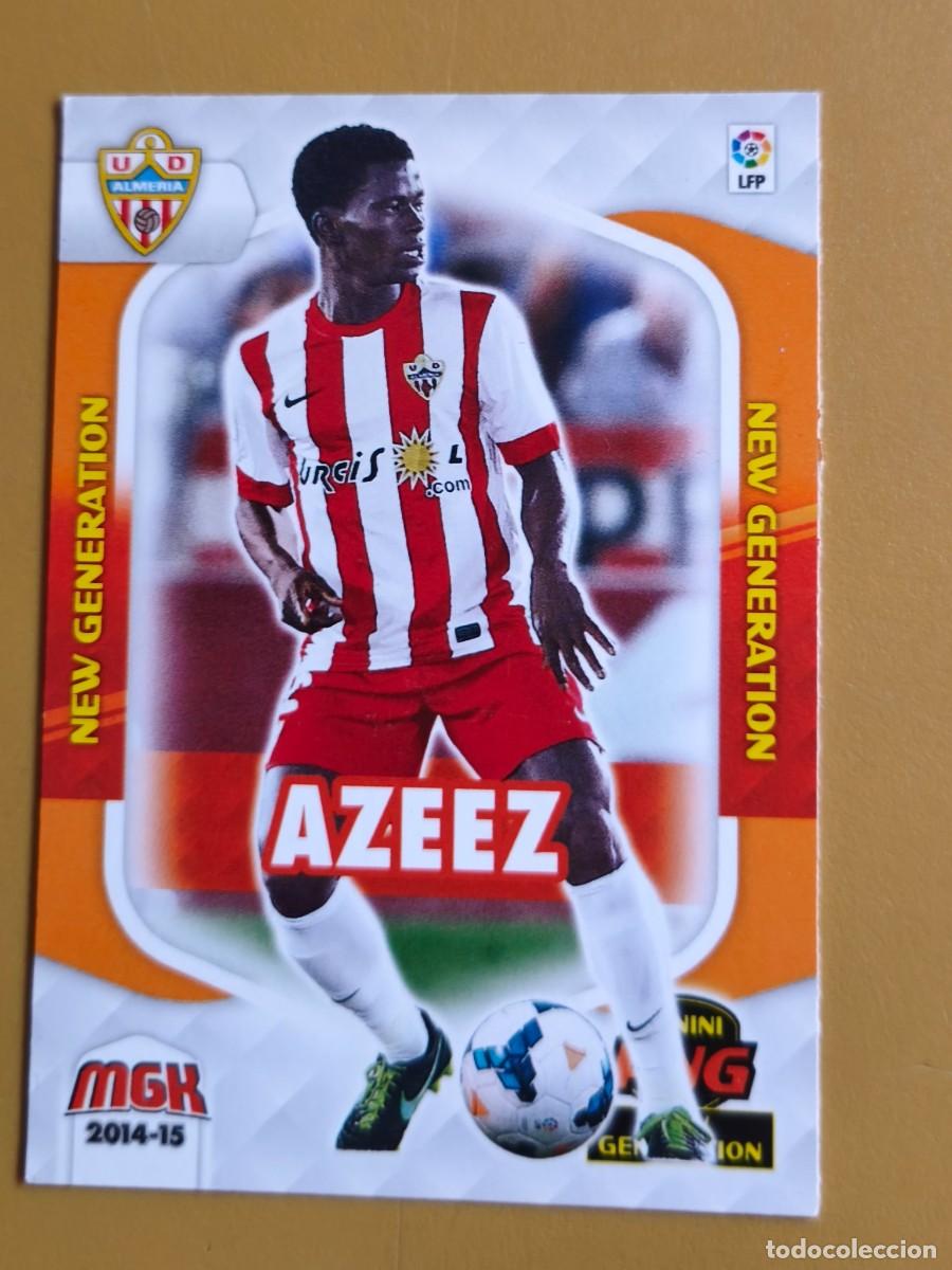 Cromos de F&uacute;tbol: azeez, 2014 15 new generation
