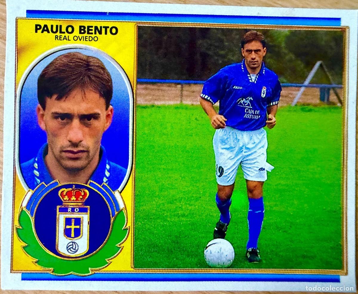 Cromos de F&uacute;tbol: PAULO BENTO COLOCA REAL OVIEDO 96 97 1996 1997 LIGA EDICIONES ESTE RECORTADO STICKER