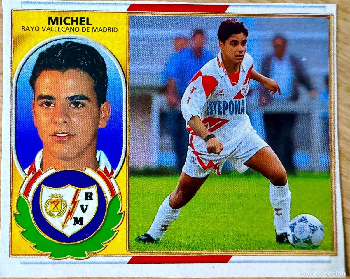 Cromos de F&uacute;tbol: MICHEL COLOCA RAYO VALLECANO 96 97 1996 1997 LIGA EDICIONES ESTE RECORTADO STICKER