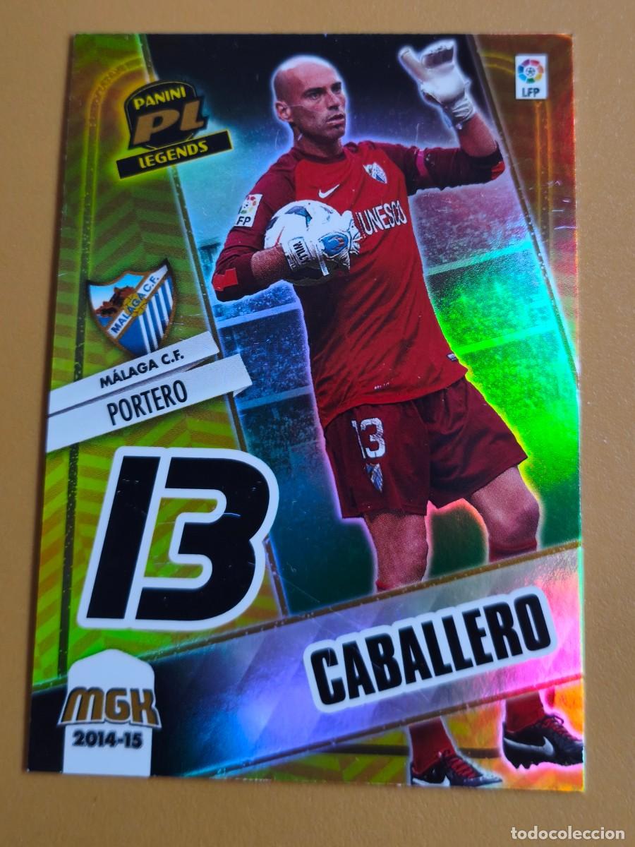 Cromos de F&uacute;tbol: caballero, 2014 15 megacracks legends