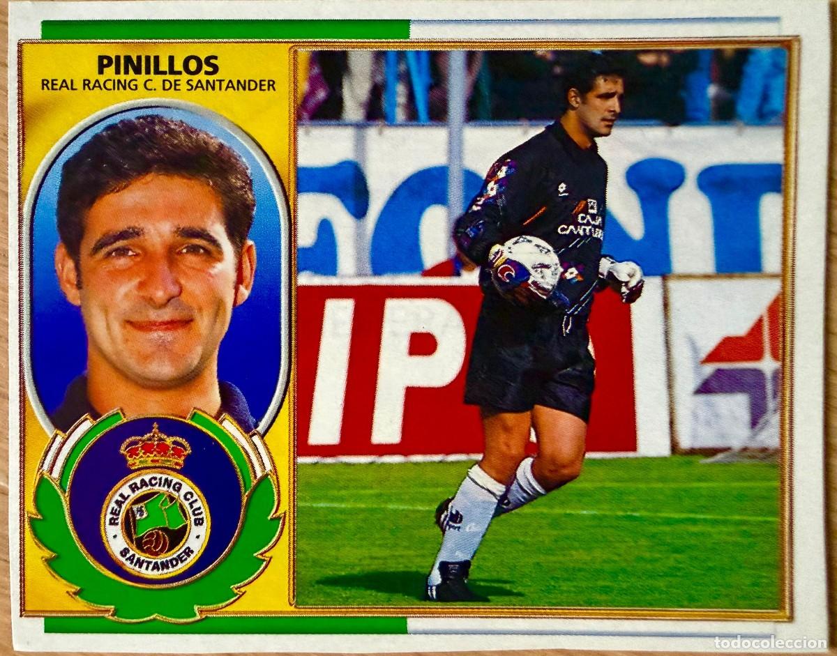 Cromos de F&uacute;tbol: PINILLOS COLOCA RACING SANTANDER 96 97 1996 1997 LIGA EDICIONES ESTE RECORTADO STICKER