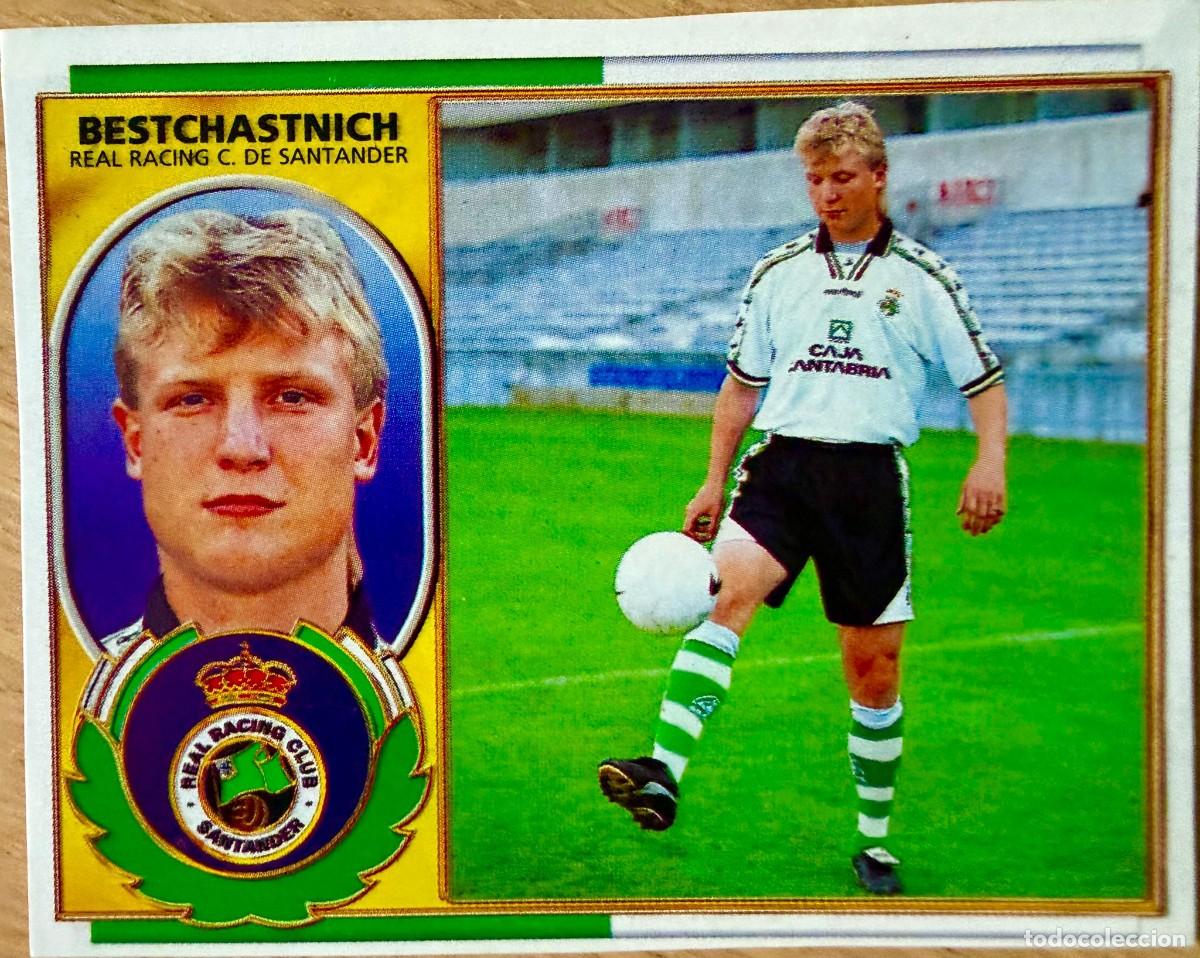 Cromos de F&uacute;tbol: BESTCHASTNICH COLOCA RACING SANTANDER 96 97 1996 1997 LIGA EDICIONES ESTE RECORTADO STICKER