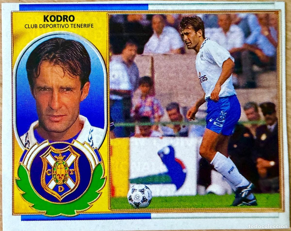 Cromos de F&uacute;tbol: KODRO COLOCA TENERIFE 96 97 1996 1997 LIGA EDICIONES ESTE RECORTADO STICKER