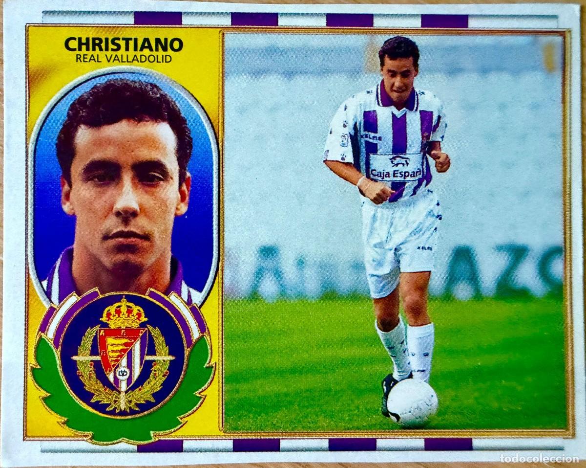 Cromos de F&uacute;tbol: CHRISTIANO COLOCA VALLADOLID 96 97 1996 1997 LIGA EDICIONES ESTE RECORTADO STICKER