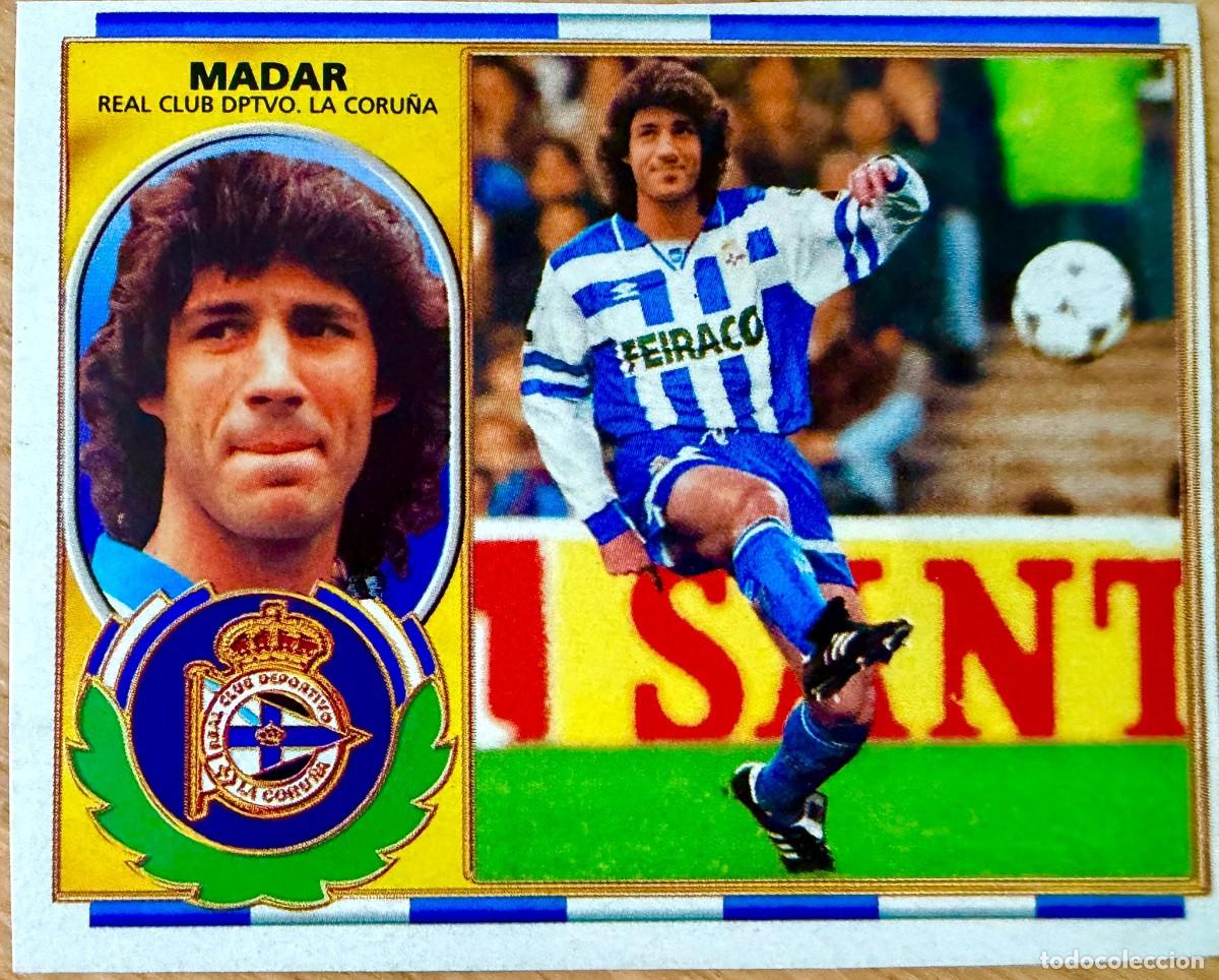 Cromos de F&uacute;tbol: MADAR FICHAJE 5 DEPORTIVO CORU&Ntilde;A 96 97 1996 1997 LIGA EDICIONES ESTE RECORTADO STICKER