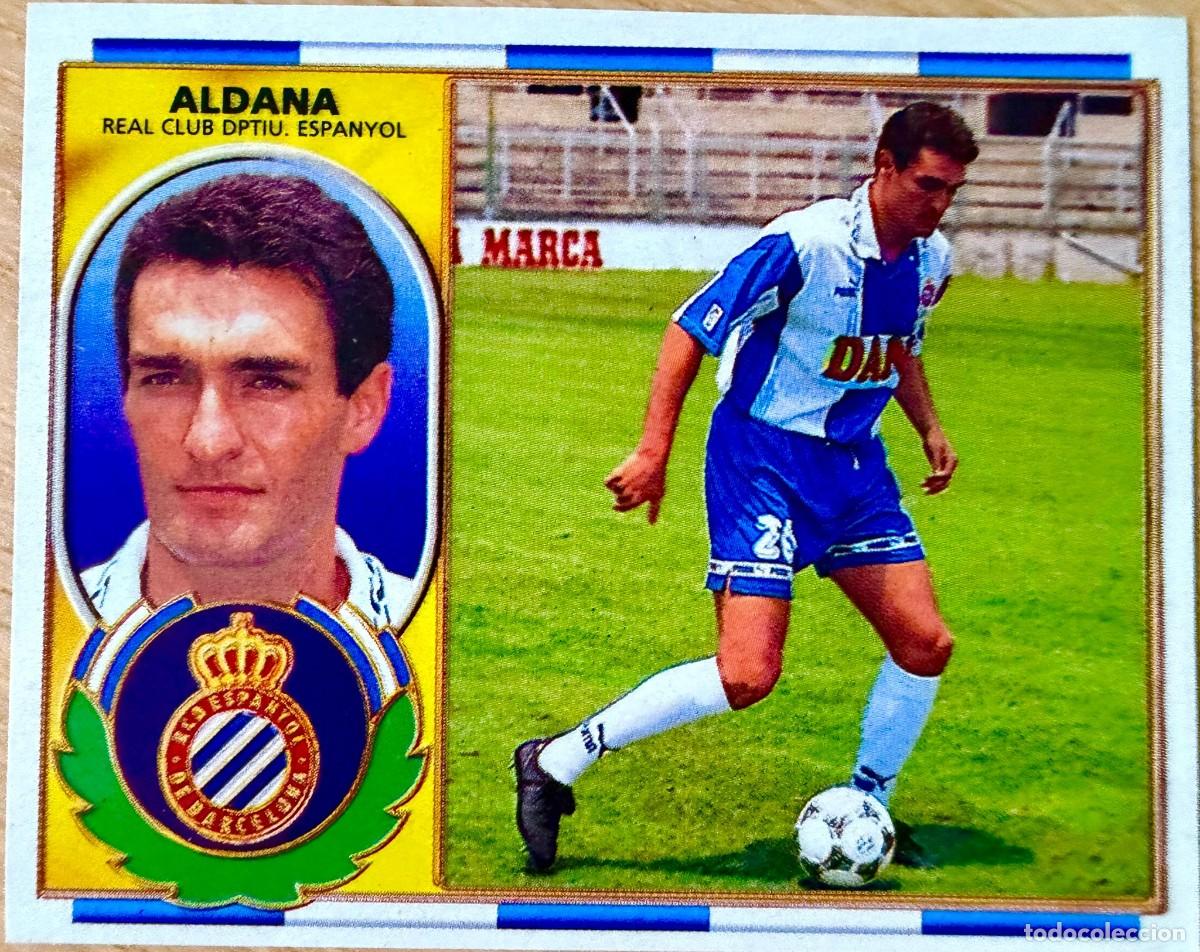Cromos de F&uacute;tbol: ALDANA FICHAJE 7 ESPANYOL ESPA&Ntilde;OL 96 97 1996 1997 LIGA EDICIONES ESTE RECORTADO STICKER