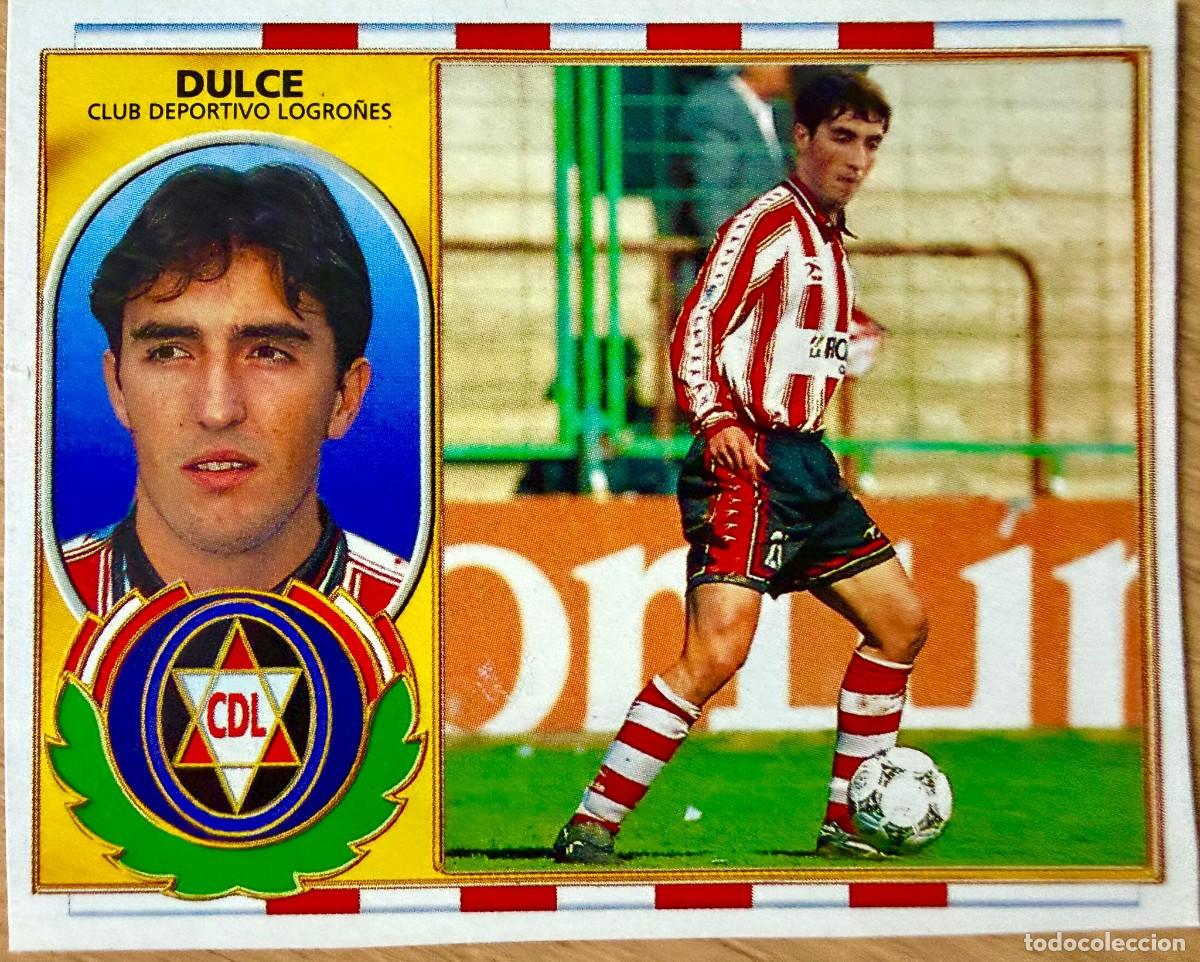 Cromos de Futebol: DULCE FICHAJE 9 LOGRO&Ntilde;ES 96 97 1996 1997 LIGA EDICIONES ESTE RECORTADO STICKER