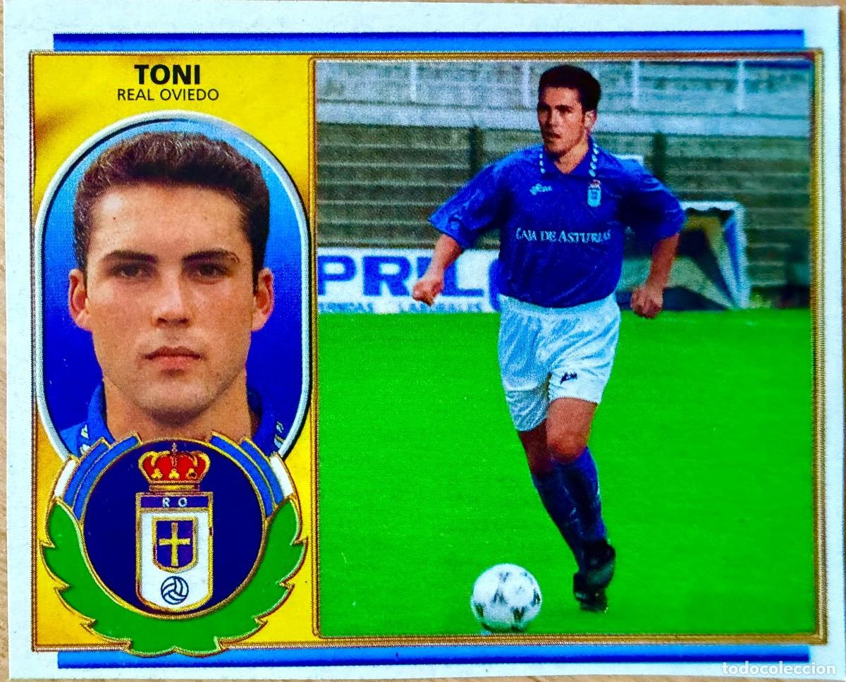 Cromos de F&uacute;tbol: TONI FICHAJE 10 REAL OVIEDO 96 97 1996 1997 LIGA EDICIONES ESTE RECORTADO STICKER
