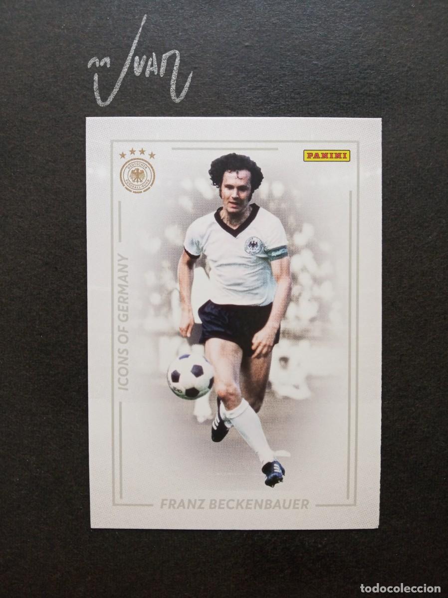 Figurine di Calcio: ICON-02 FRANZ BECKENBAUER BAYER MUNICH ⚽ PANINI &reg; DFB SELECCION ALEMANIA 2023 2024 23 24 NUEVO