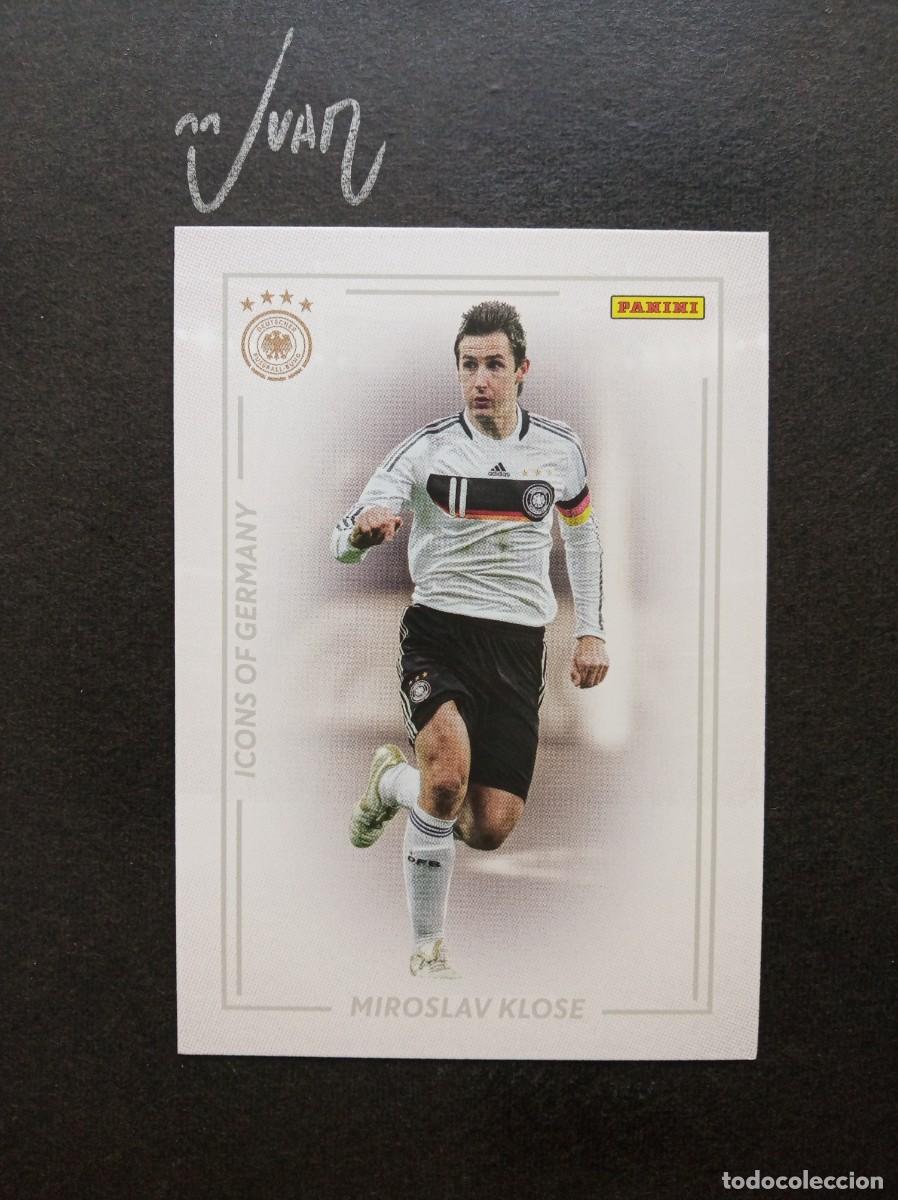 Fu&szlig;ball-Sticker: ICON-05 MIROSLAV KLOSE SS LAZIO ⚽ PANINI &reg; DFB SELECCION ALEMANIA 2023 2024 23 24 NUEVO