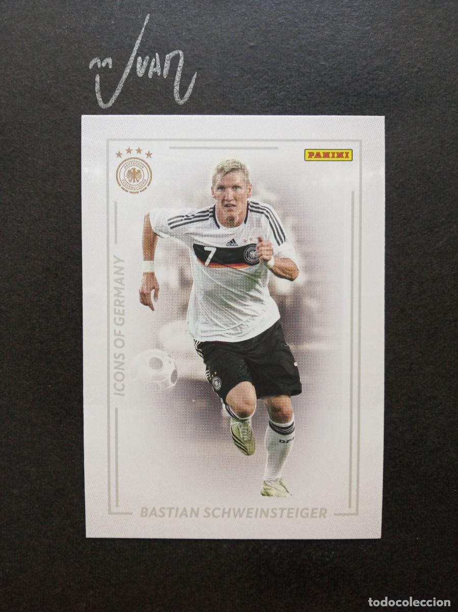 Fu&szlig;ball-Sticker: ICON-10 BASTIAN SCHWEINSTEIGER BAYER MUNICH ⚽ PANINI &reg; DFB SELECCION ALEMANIA 2023 2024 23 24 NUEVO
