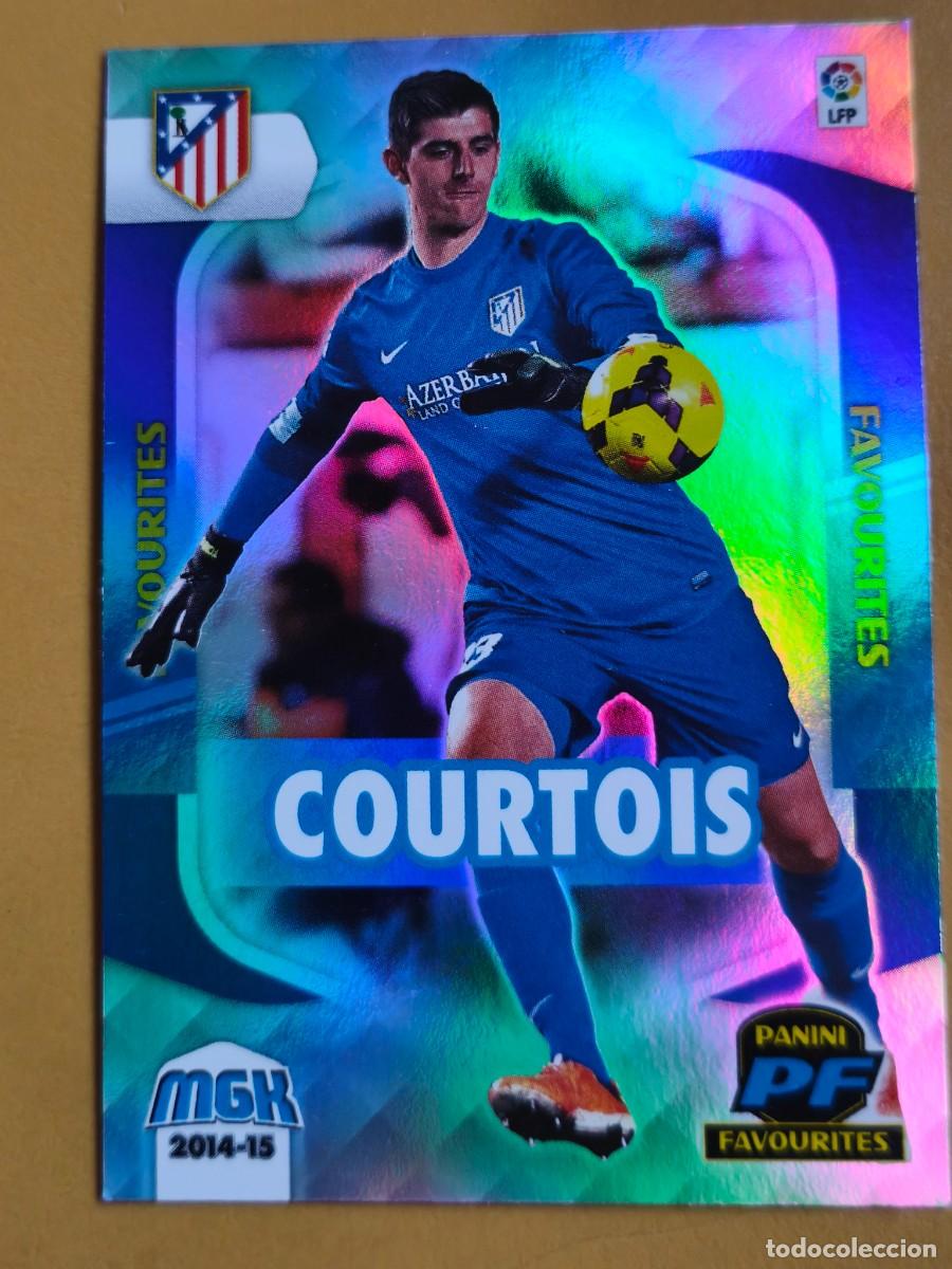 Cromos de F&uacute;tbol: courtois, 2014 15 favourites