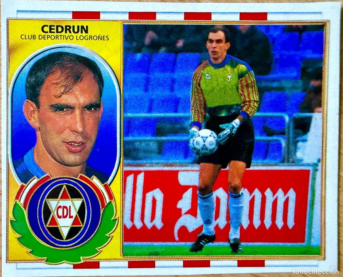 Cromos de F&uacute;tbol: CEDRUN FICHAJE 27 LOGRO&Ntilde;ES 96 97 1996 1997 LIGA EDICIONES ESTE RECORTADO STICKER
