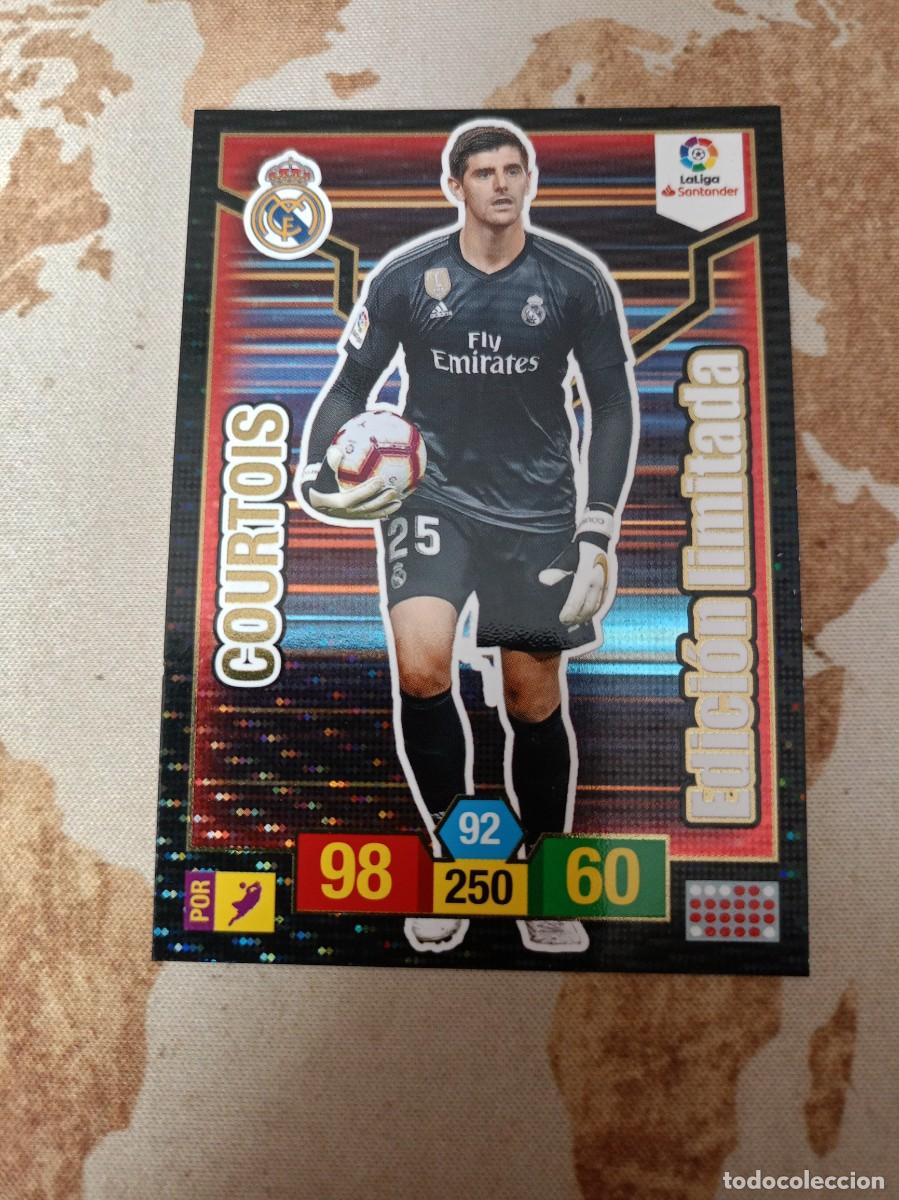 Cromos de F&uacute;tbol: Edici&oacute;n Limitada COURTOIS Adrenalyn 2018-19