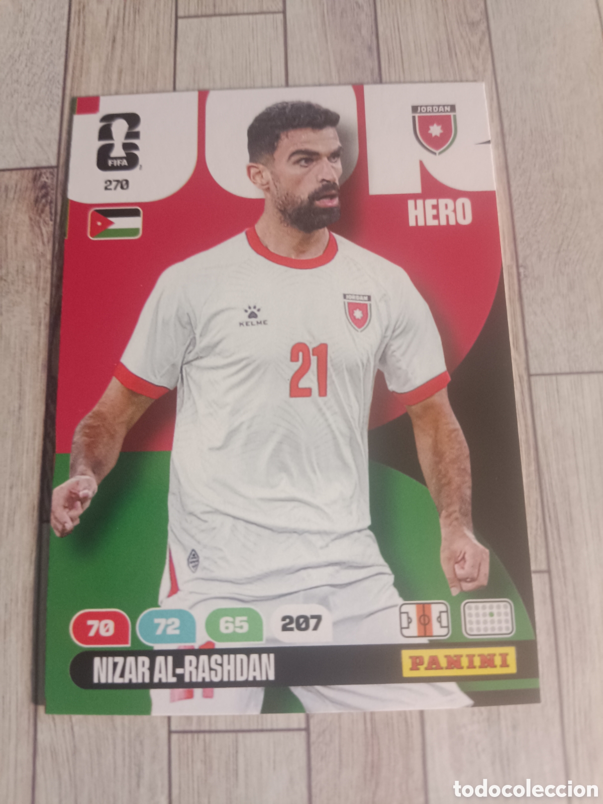 Cromos de F&uacute;tbol: 270 NIZAR AL-RASHDAN JORDANIA HERO ADRENALYN XL MUNDIAL FIFA WORLD CUP 2026 PANINI