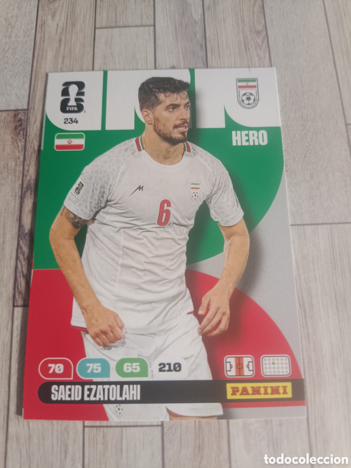 Cromos de F&uacute;tbol: 234 SAEID EZATOLAHI IRAN HERO ADRENALYN XL MUNDIAL FIFA WORLD CUP 2026 PANINI