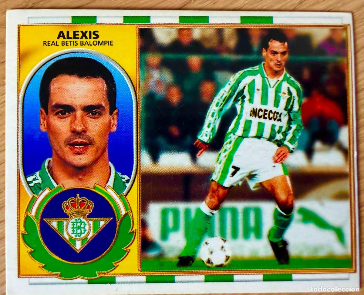Cromos de F&uacute;tbol: ALEXIS REAL BETIS 96 97 1996 1997 LIGA EDICIONES ESTE SIN PEGAR STICKER