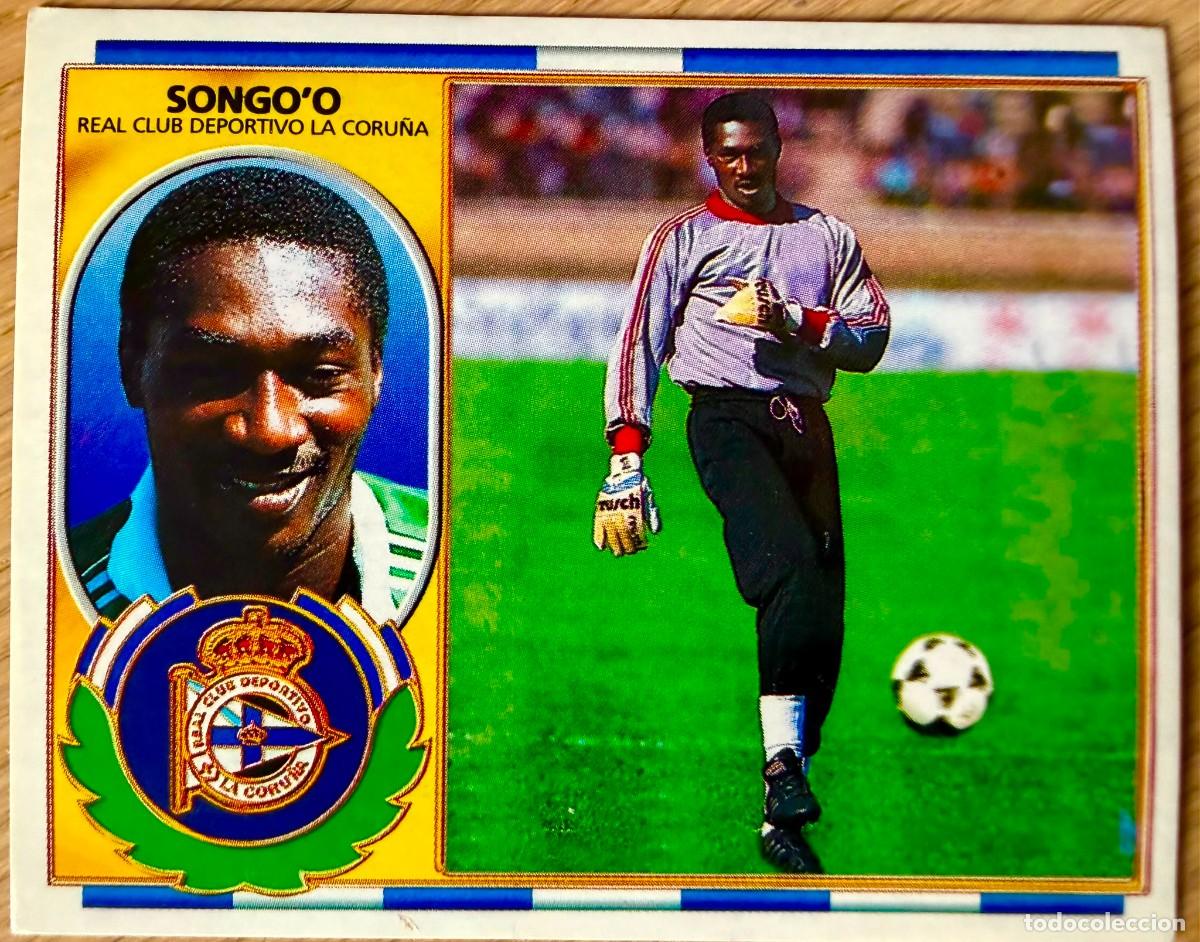 Cromos de F&uacute;tbol: SONGO&acute;O DEPORTIVO CORU&Ntilde;A 96 97 1996 1997 LIGA EDICIONES ESTE SIN PEGAR STICKER