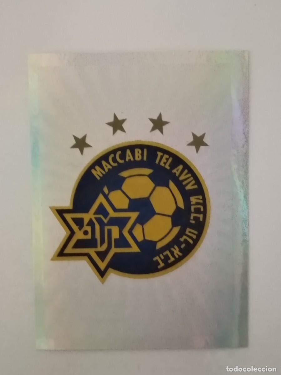 Cromos de F&uacute;tbol: #494 ESCUDO (MACCABI TEL AVIV) UEFA CHAMPIONS LEAGUE 2015/2016 TOPPS