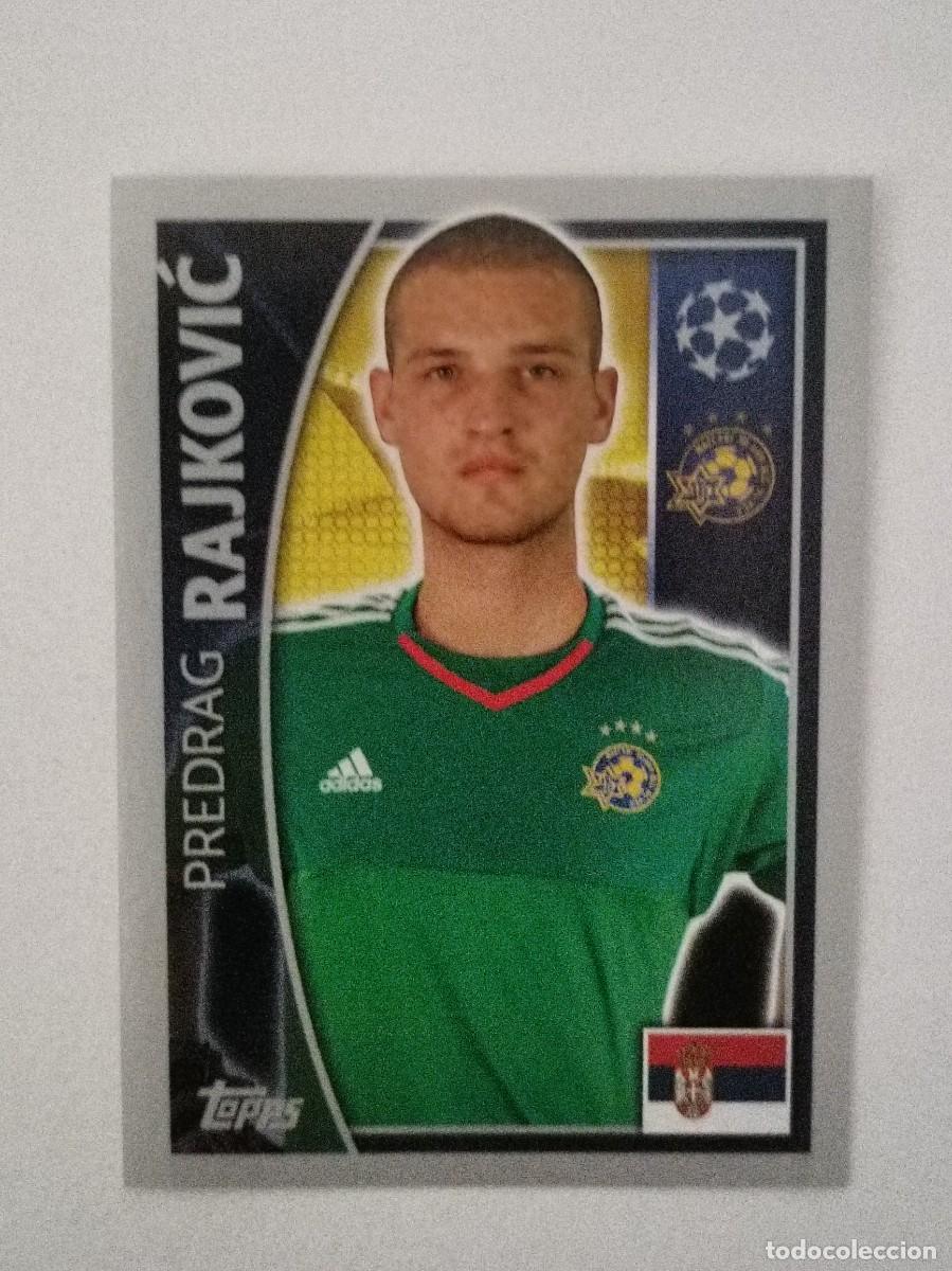 Cromos de F&uacute;tbol: #495 RAJKOVIC (MACCABI TEL AVIV) UEFA CHAMPIONS LEAGUE 2015/2016 TOPPS