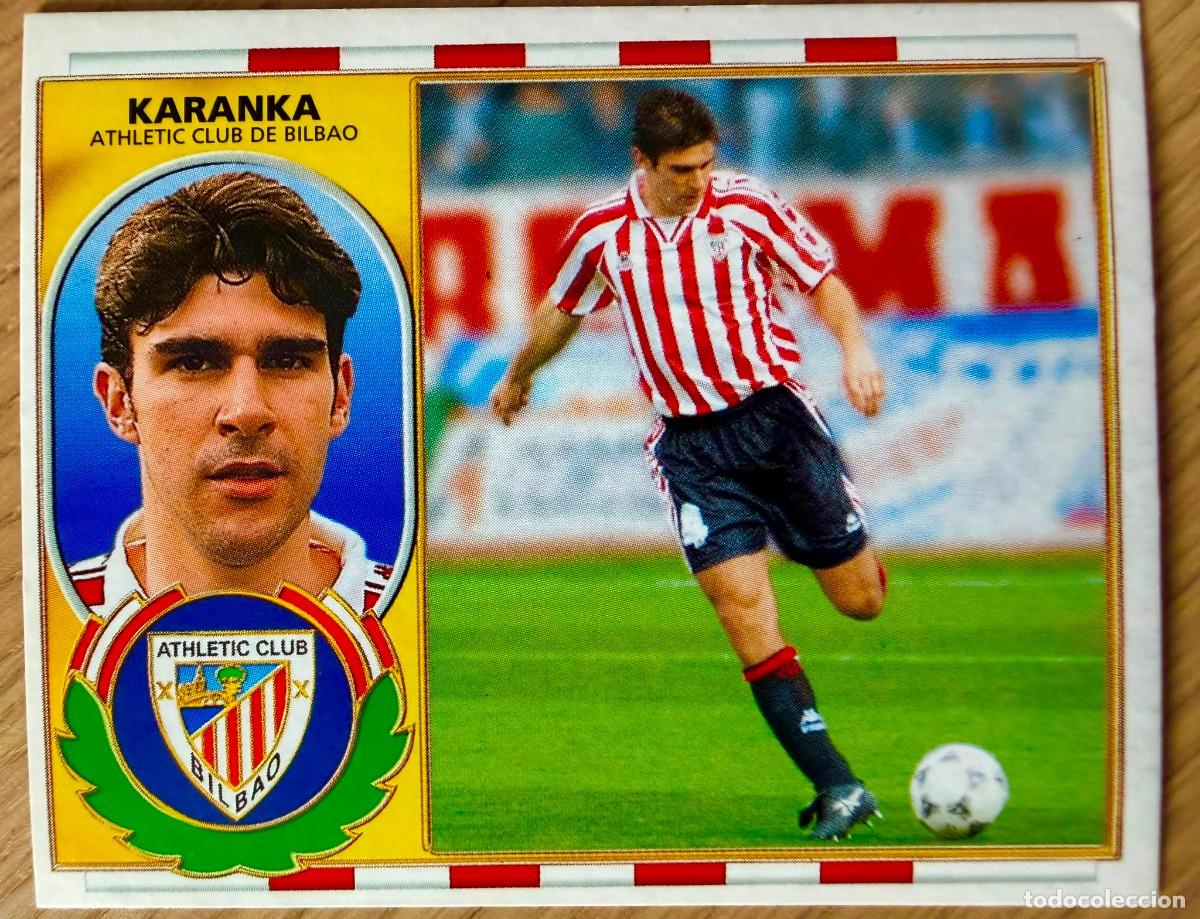 Cromos de F&uacute;tbol: KARANKA ATHLETIC BILBAO 96 97 1996 1997 LIGA EDICIONES ESTE SIN PEGAR STICKER