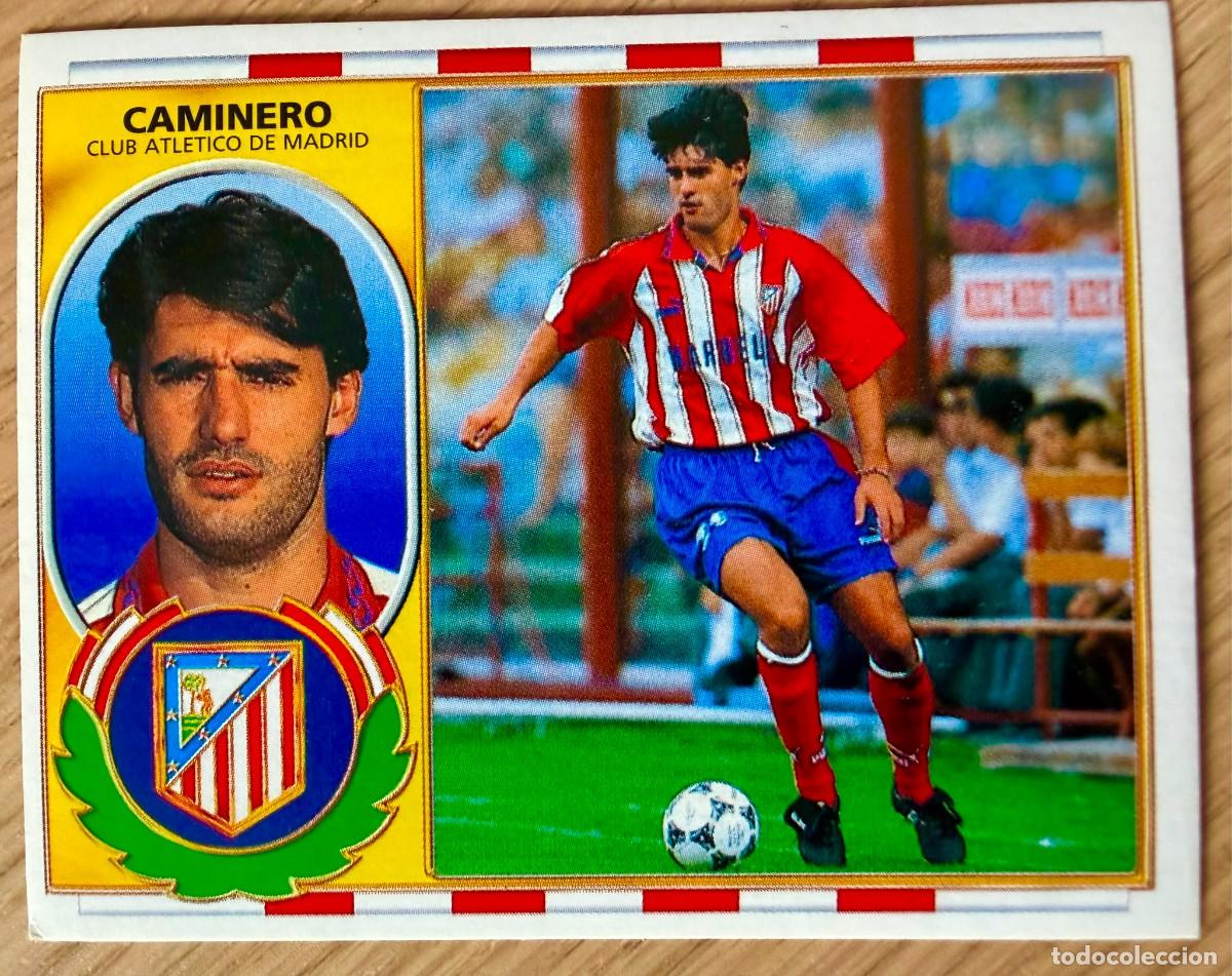 Cromos de F&uacute;tbol: CAMINERO ATLETICO MADRID 96 97 1996 1997 LIGA EDICIONES ESTE SIN PEGAR STICKER