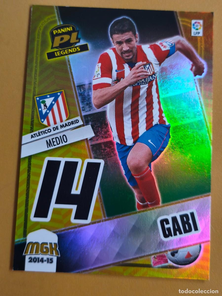 Cromos de F&uacute;tbol: gabi, 2014 15 megacracks legends
