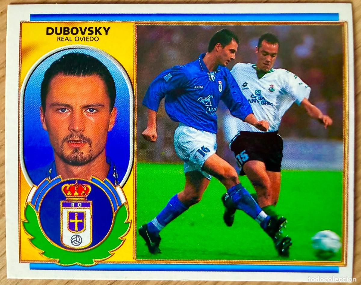 Cromos de F&uacute;tbol: DUBOVSKY REAL OVIEDO 96 97 1996 1997 LIGA EDICIONES ESTE SIN PEGAR STICKER