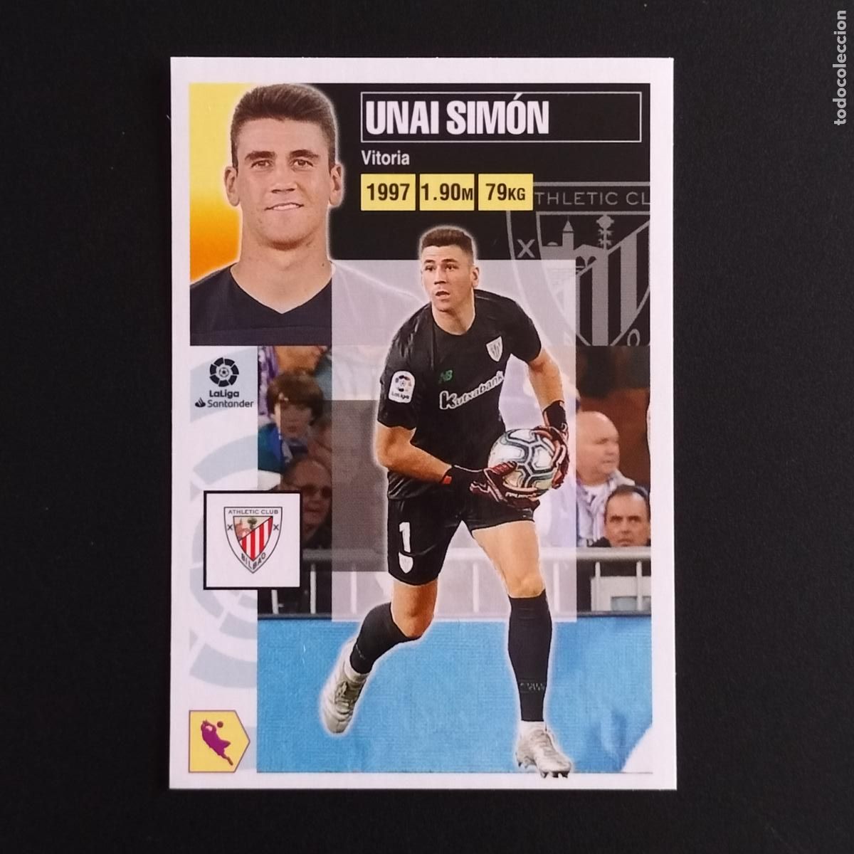Cromos de F&uacute;tbol: N&ordm; 2 UNAI SIMON ATHLETIC BILBAO CROMOS LALIGA SANTANDER ESTE 2020 2021 20 21 LIGA PANINI