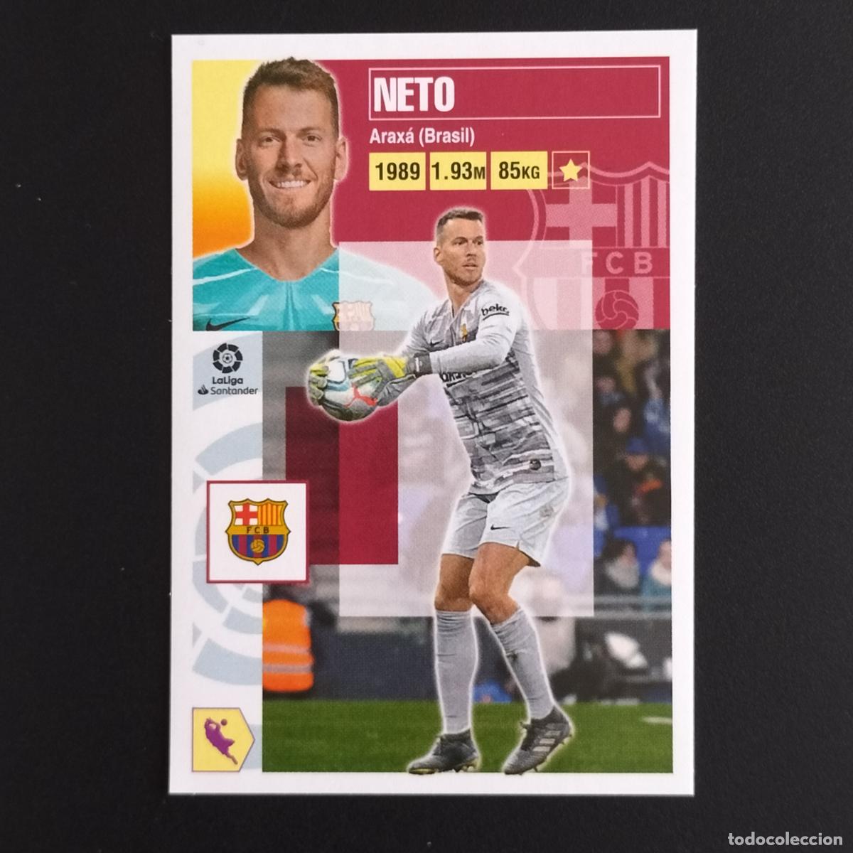 Cromos de F&uacute;tbol: N&ordm; 3 NETO FC BARCELONA CROMOS LALIGA SANTANDER ESTE 2020 2021 20 21 LIGA PANINI