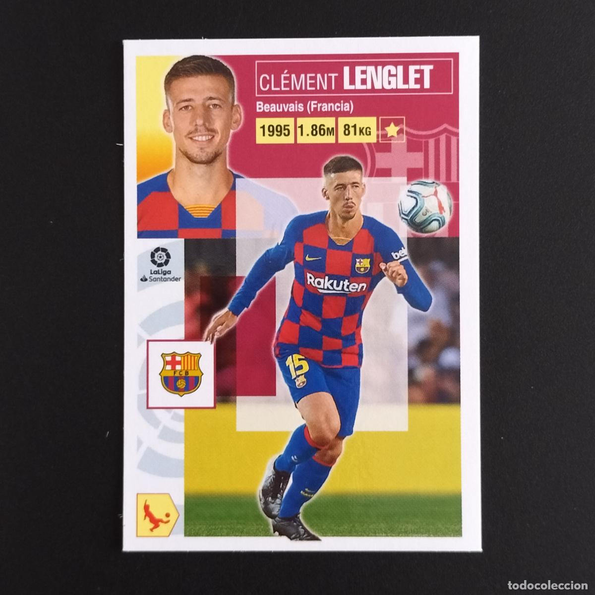 Cromos de F&uacute;tbol: N&ordm; 6 CLEMENT LENGLET FC BARCELONA CROMOS LALIGA SANTANDER ESTE 2020 2021 20 21 LIGA PANINI