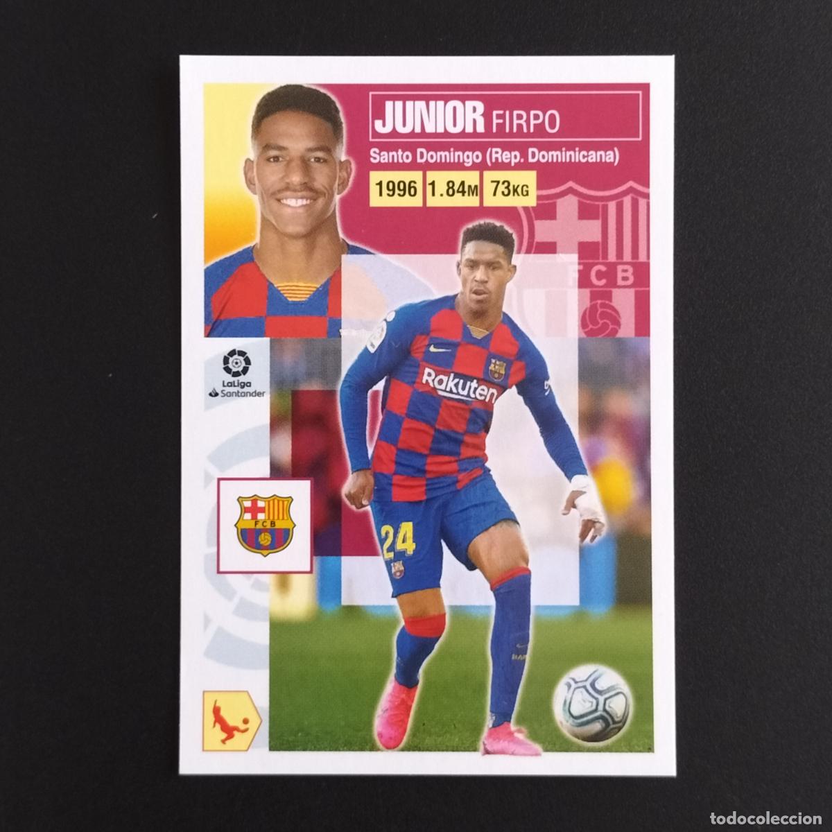 Cromos de F&uacute;tbol: N&ordm; 9 JUNIOR FIRPO FC BARCELONA CROMOS LALIGA SANTANDER ESTE 2020 2021 20 21 LIGA PANINI