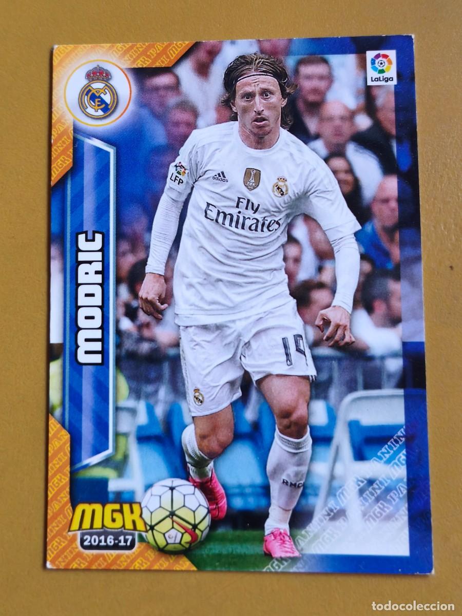 Cromos de F&uacute;tbol: modric, 2016 17 megacracks