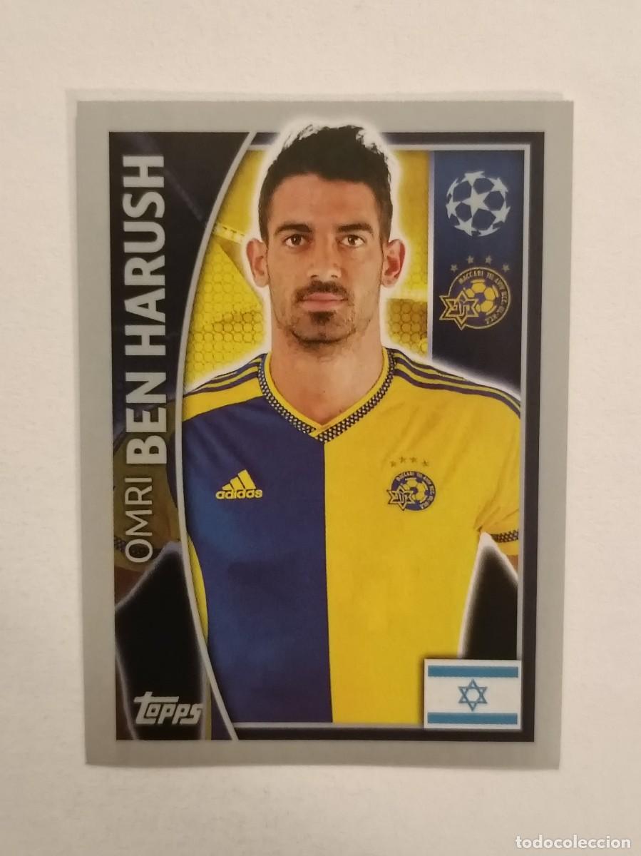 Cromos de F&uacute;tbol: #497 BEN HARUSH (MACCABI TEL AVIV) UEFA CHAMPIONS LEAGUE 2015/2016 TOPPS