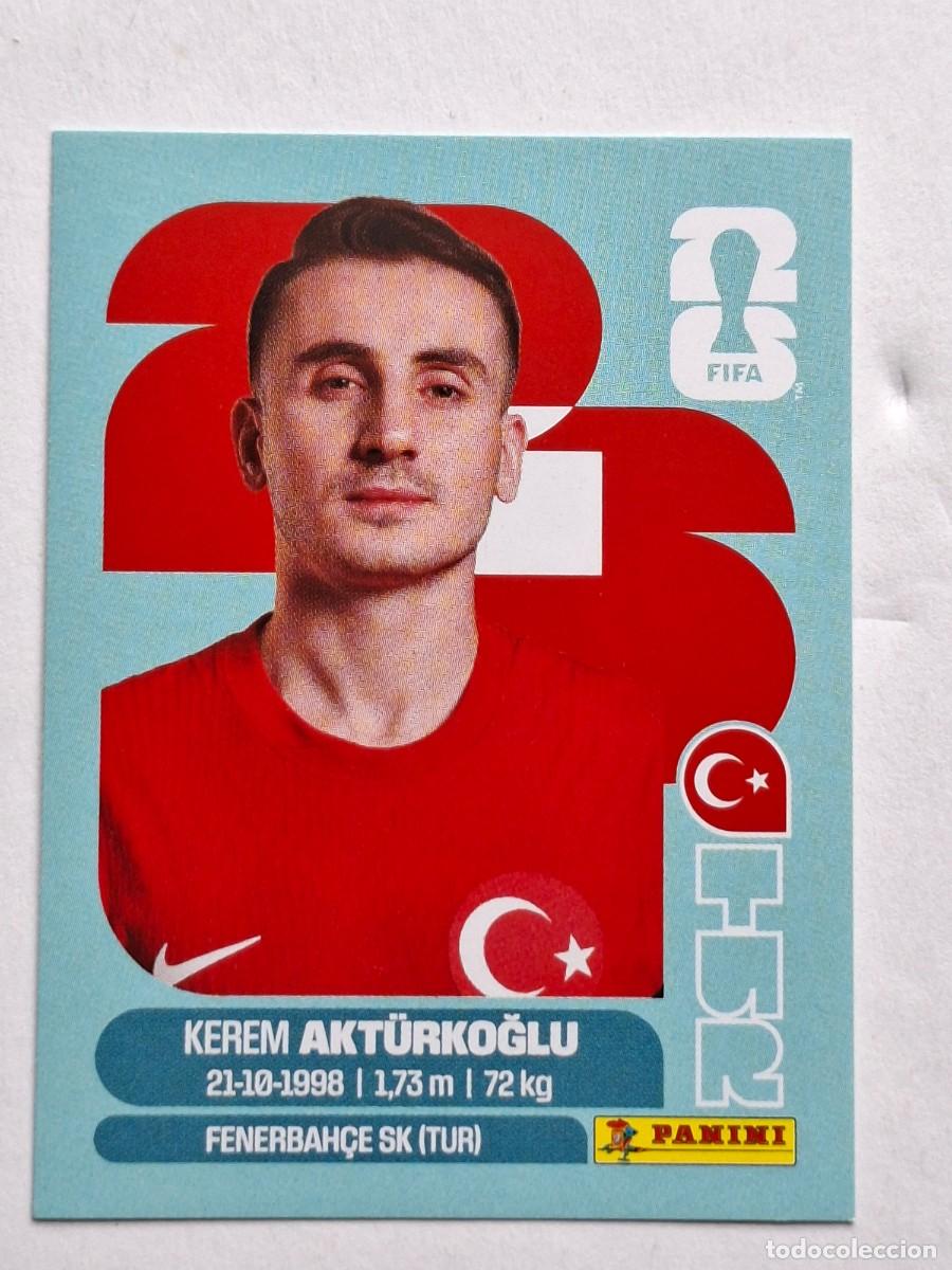 Cromos de F&uacute;tbol: #TUR 19 KEREM AKTURKOGLU (T&uuml;rkiye) - Panini FIFA World Cup 2026 Sticker